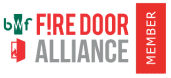 BWF fire door alliance member logo